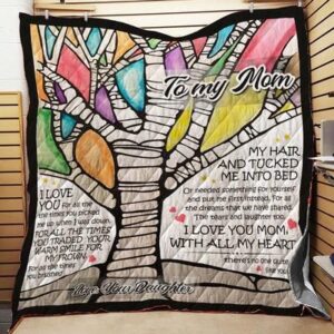 I Love You For All The Time Quilt Blanket  Quilt